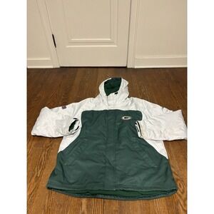 Green Bay Packers Reebok Y2K Jacket - Large
